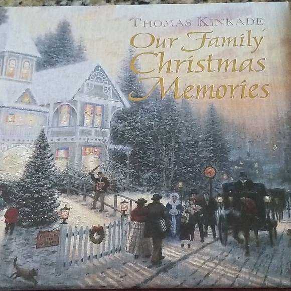 Thomas Kincade our family Christmas memories book